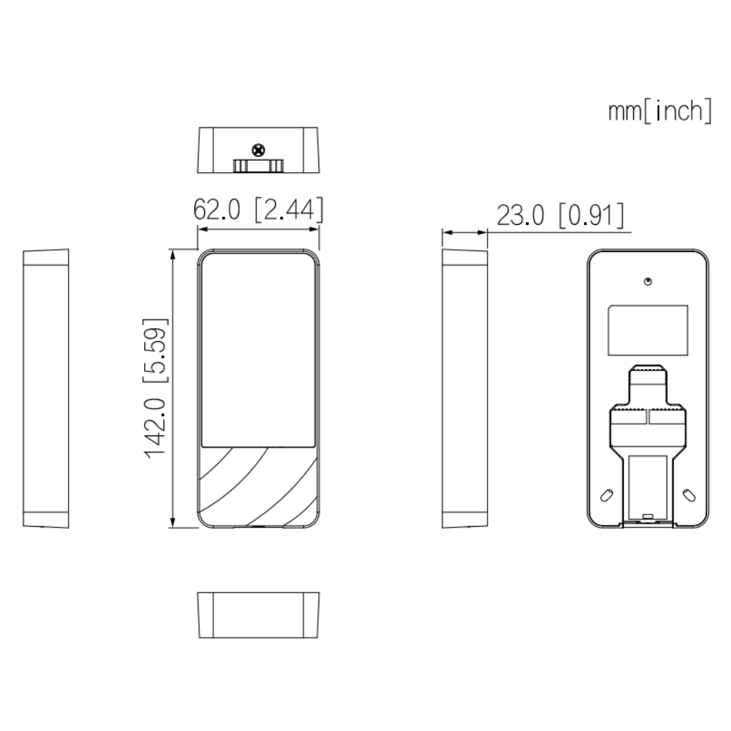 Lector Autónomo Tarjeta Mifare IP66
