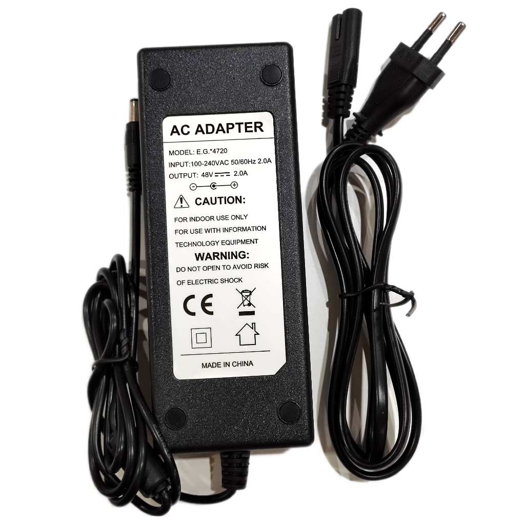 Fuente alimentación 48Vdc@1.25A Dahua para VTNS2003B-2 con cable