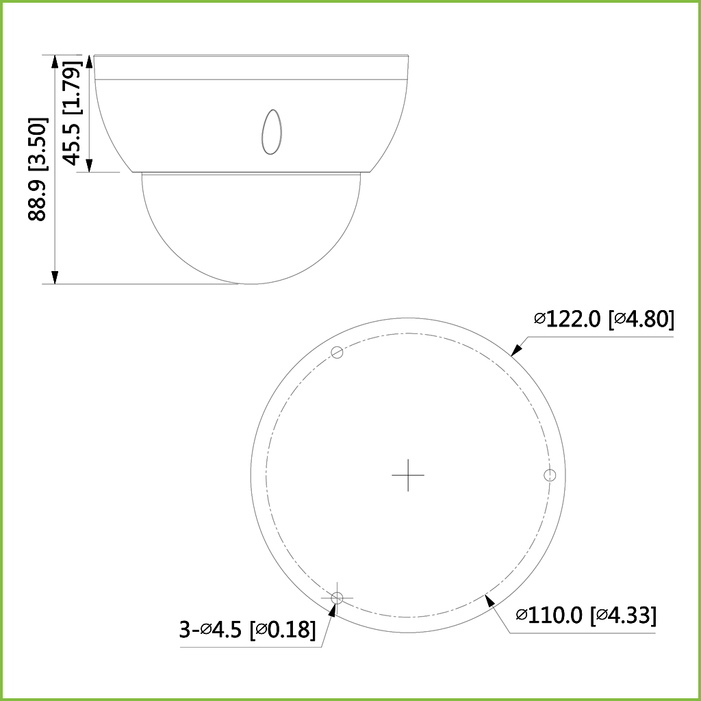 Tubular IP H265 2M DN SMART WDR Starlight 3DNR IR120m 7-35VFM IP67 IK10 ePoE AUDIO E/S AI
