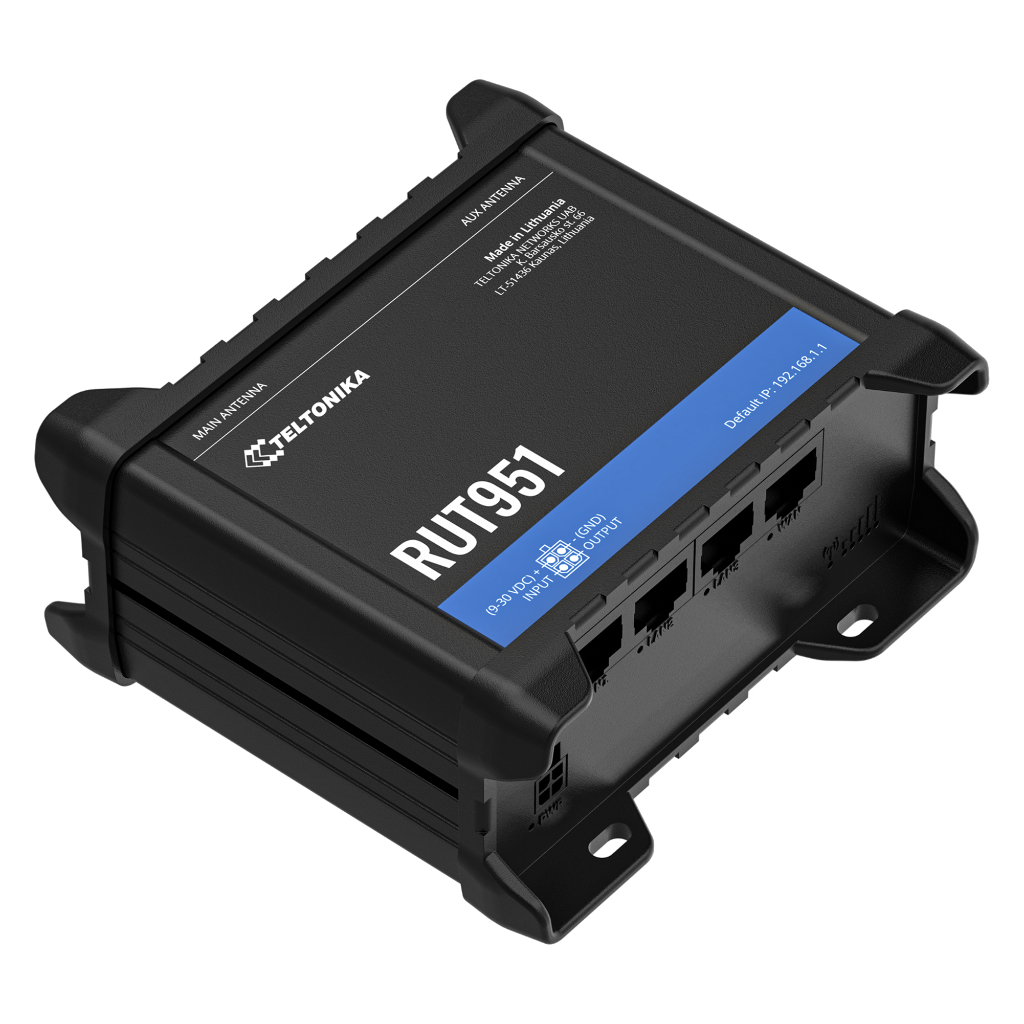 Router Industrial 4G LTE (2 SIM), Wi-Fi y 4p Ethernet