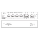 Switch PoE 4 puertos 10/100 + 2RJ45 Uplink 10/100 60W Manejable en Cloud Layer2
