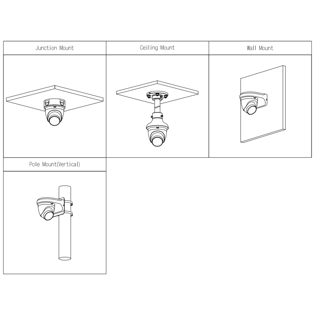 MiniDomo IP WizColor PRO H265 2M WDR LED30m 2.8mm IP67 PoE SD MIC AI