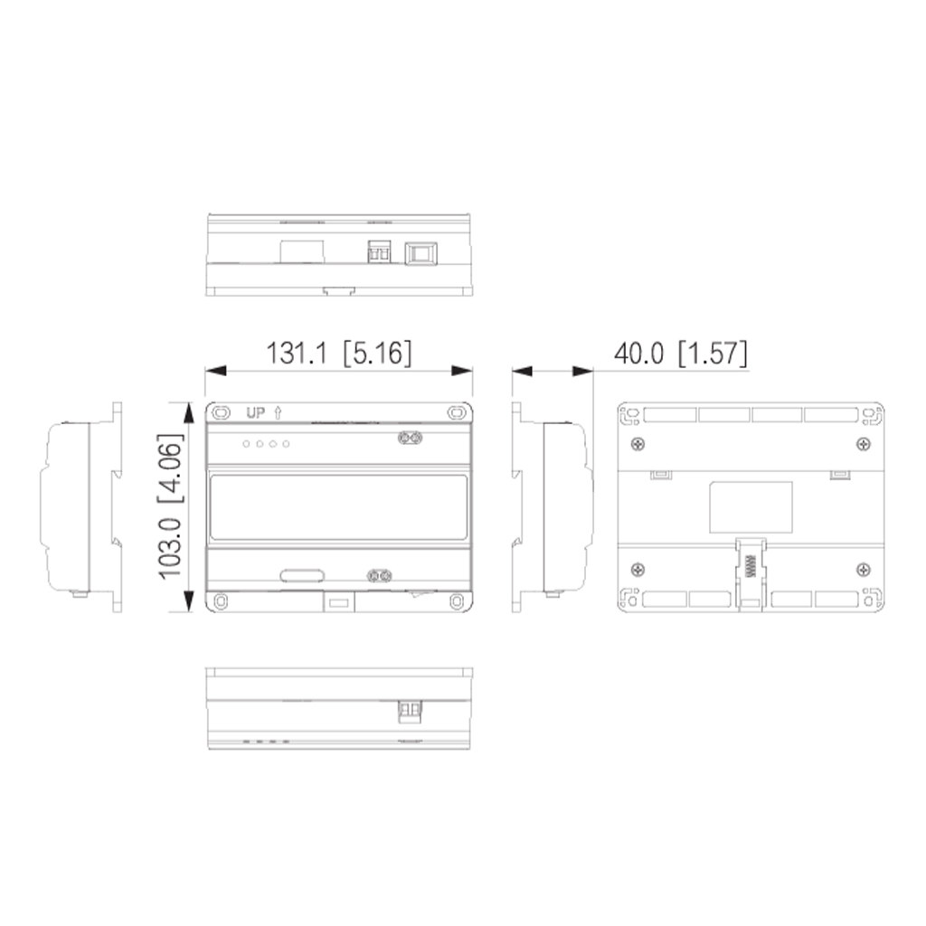 Kit Videoportero 2-hilos IP exterior para Insertar + monitor interior