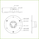 Adaptador de montura PFB300C PFB303W PFA111