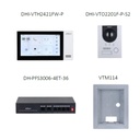 Kit Videoportero IP exterior para Insertar + monitor interior