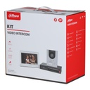  Kit Videoportero IP exterior para Superfície + monitor interior