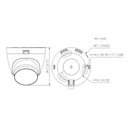 MiniDomo HDCVI 4EN1 2M 1080P WDR Iluminación Dual LED40m/IR40m Smart Light+ LED30m 2.8mm AUDIO IP67