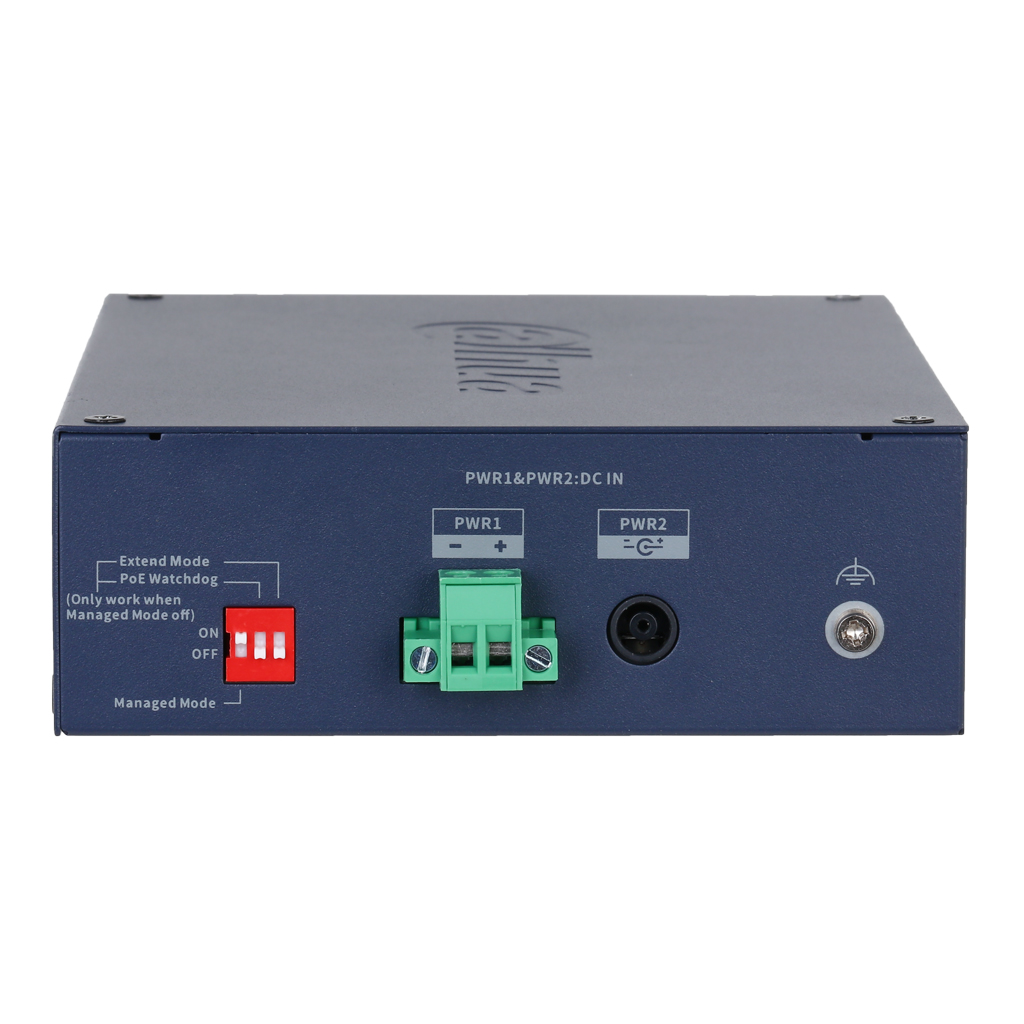Switch Hardened PoE 8 puertos Gigabit + 2RJ45 Uplink Gigabit + 2SFP Gigabit 110W Manejable en Cloud Layer2