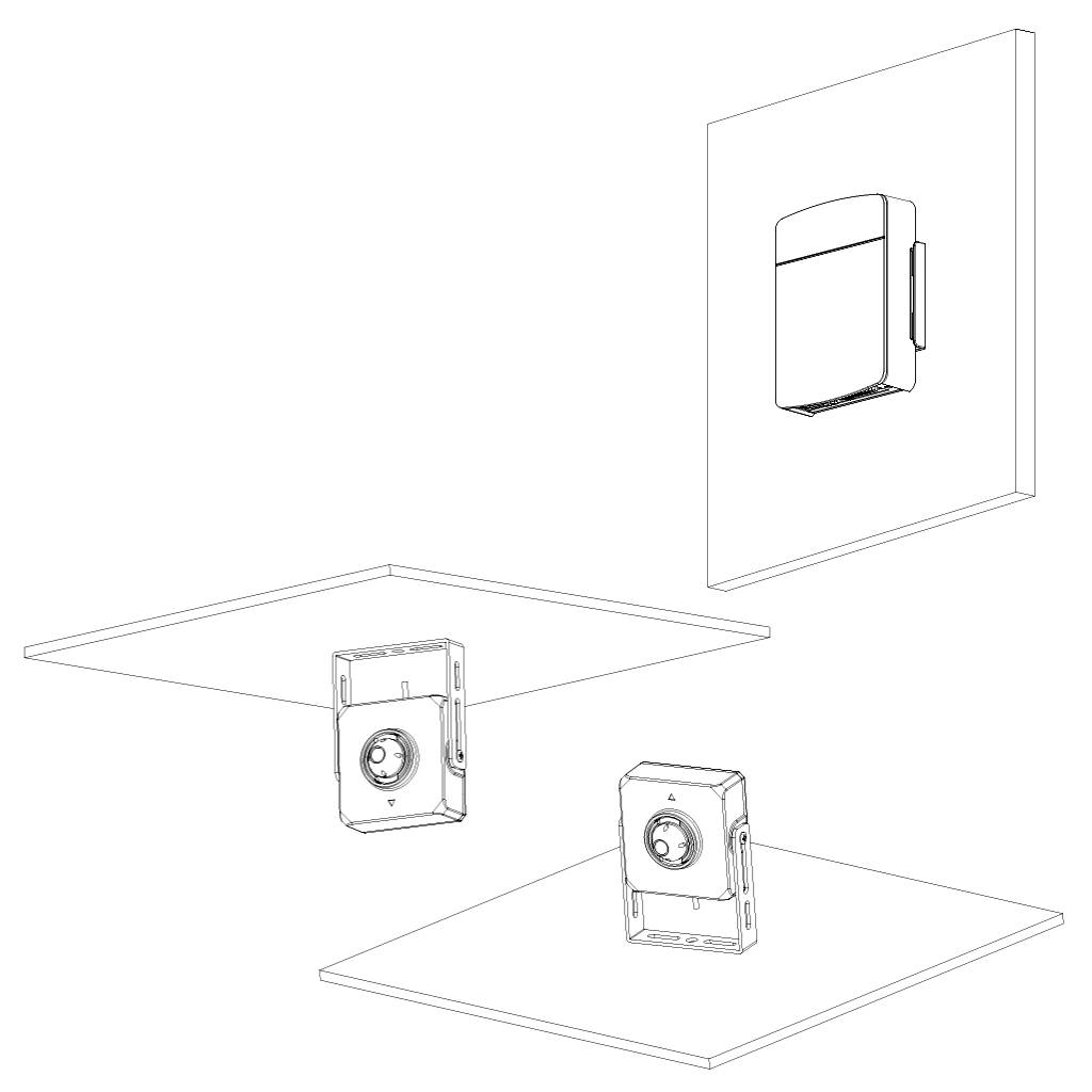Minicámara IP H265 Pinhole 4M WDR 2.8mm AUDIO E/S + Unidad principal AI