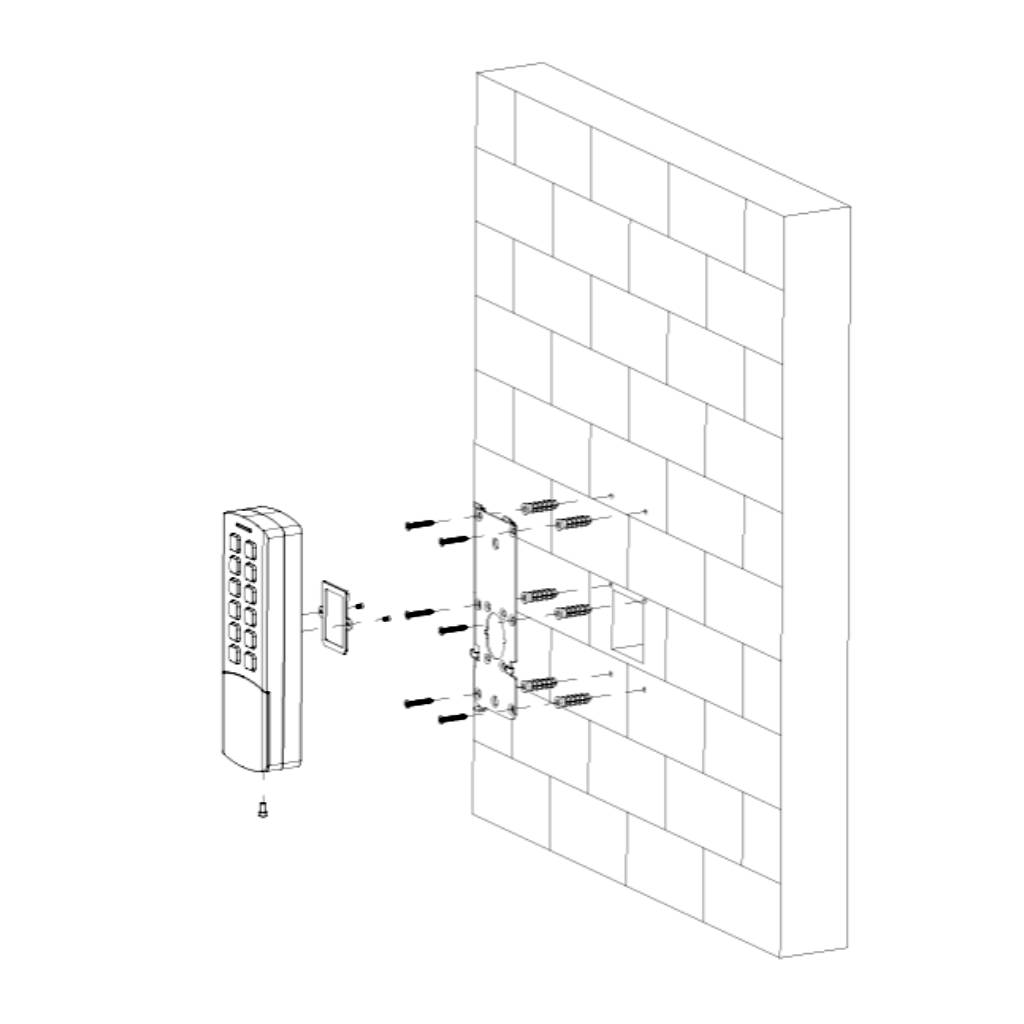 Lector Autónomo Tarjeta doble frecuencia 13.56MHz/125kHz IP65 IK08 WiFi