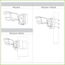 Tubular HDCVI 6M(3x2M) DN SMART WDR Starlight IR20m 180º IP67 IK10 Audio Alarma