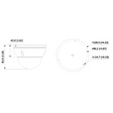 Domo HDCVI 5M DN ICR WDR Starlight IR30m 2.8mm IP67 IK10