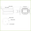 Tubular HDCVI 4EN1 2M 1080P FULL COLOR WDR Starlight 3.6mm IP67 AUDIO MIC