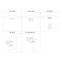 Domo IP TiOC 3.0 H265 5M WDR Iluminación Dual LED40m/IR50m 2.7-13.5VFM IP67 IK10 PoE MIC/Altavoz AUDIO E/S AI