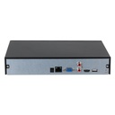 NVR 16ch 144Mbps H265 HDMI 1HDD
