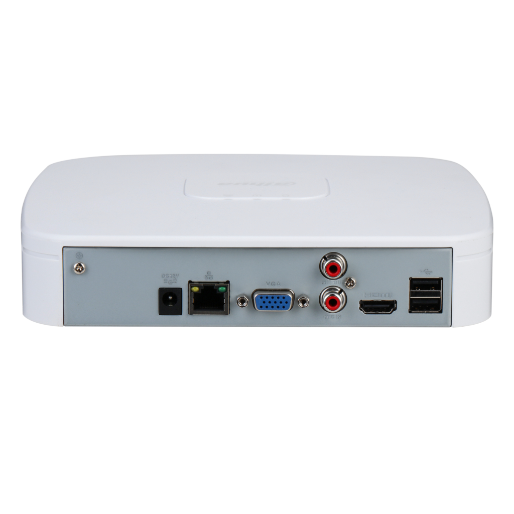 NVR 16ch 144Mbps H265 4K HDMI 1HDD
