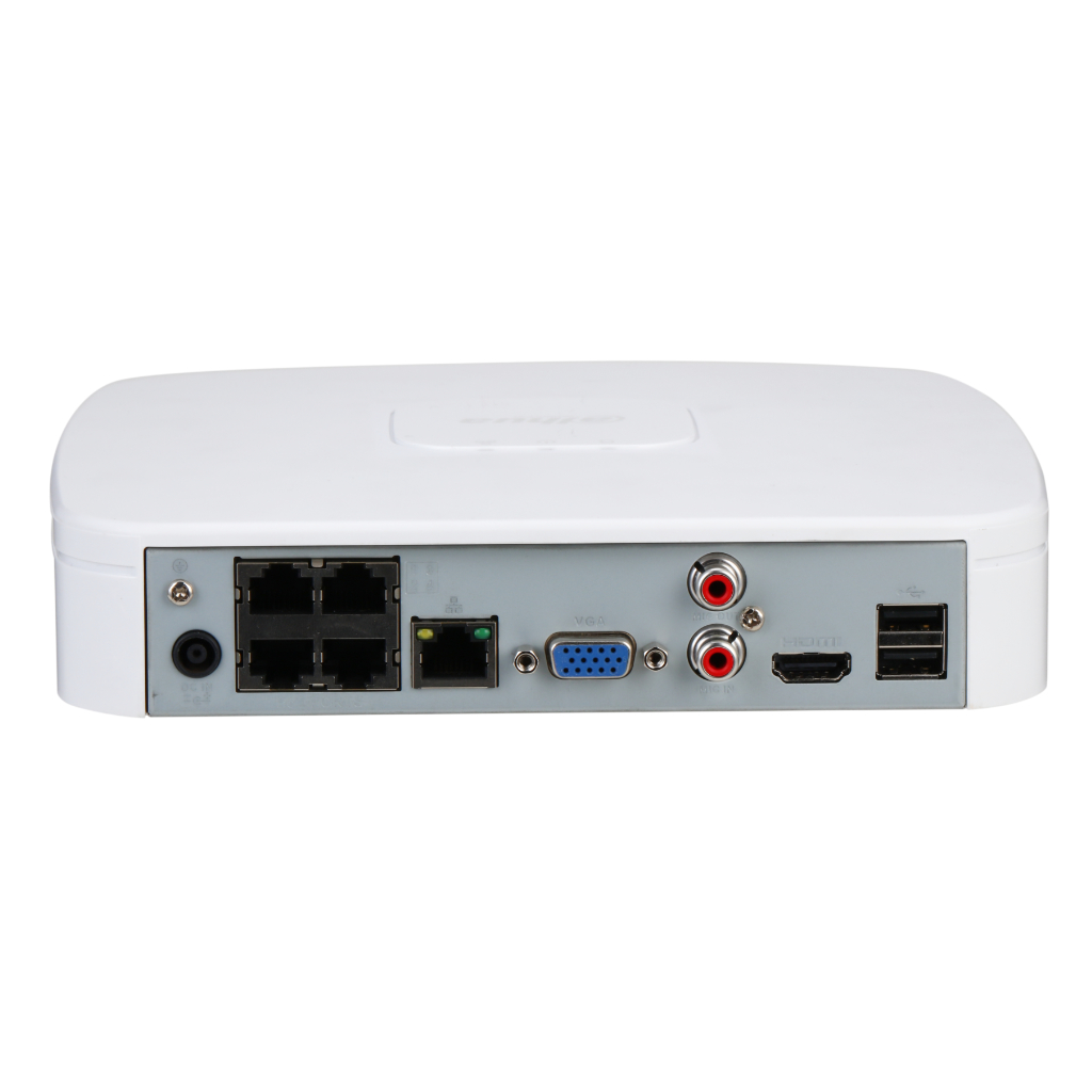NVR 8ch 80Mbps H265 4K HDMI 4PoE 1HDD