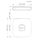 NVR 8ch 80Mbps H265 4K HDMI 4PoE 1HDD