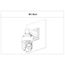 Soporte para montaje en pared para Speed Dome y MiniDomos