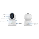 Cubo PT IP H265 5M DN IR10m 2.8mm WiFi SD 5V MIC/Altavoz