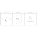 Cubo PT IP H265 5M DN IR10m 2.8mm WiFi SD 5V MIC/Altavoz