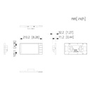 Panel de control interno 7" tàctil 2-hilos WiFi con Android 14