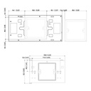 Panel de control interno 7" tàctil 2-hilos WiFi con Android 14