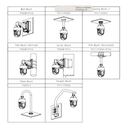 Domo PTZ IP 2M TiOC H265 WDR Starlight Iluminación Dual LED50m/IR100m 25x IP66 PoE+ AUDIO E/S AI