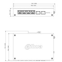 Switch Hardened PoE 4 puertos 10/100 + 2SFP Gigabit 90W Gestionable en Cloud Layer2