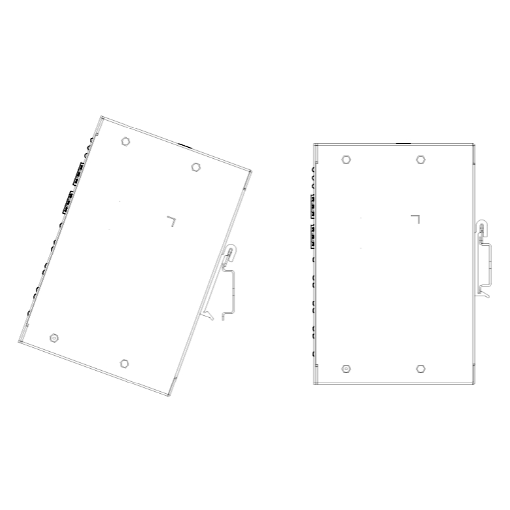Switch Hardened PoE 4 puertos 10/100 + 2SFP Gigabit 90W Gestionable en Cloud Layer2