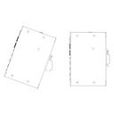 Switch Hardened PoE 4 puertos 10/100 + 2SFP Gigabit 90W Gestionable en Cloud Layer2