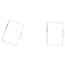 Switch Hardened 2 puertos 1RJ45 Gigabit + 1SFP Gigabit Gestionable en Cloud Layer2