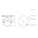 MiniDomo HDCVI 4EN1 5M Iluminación Dual LED30m/IR30m 3.6mm IP67 MIC