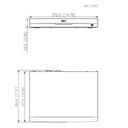 NVR 32ch 484Mbps H265 HDMI 2HDD E/S AI