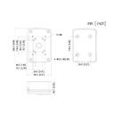 Caja conexiones IP66 para Domos motorizados