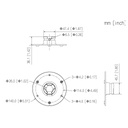 Adaptador de montura PFB300C PFB303W PFA111