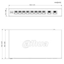 Switch PoE 8 puertos Gigabit + 2RJ45 Uplink Gigabit 110W Gestionable en Cloud Layer2