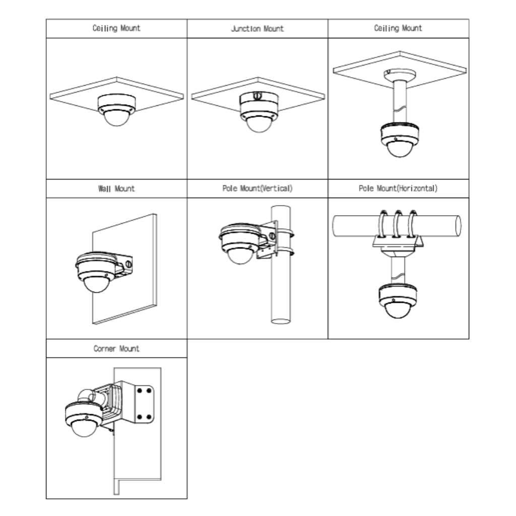 Domo IP H265 4M WDR140dB Iluminación Dual LED50m/IR60m 2.7-12VFM IK10 IP67 Calefactor ePoE SD AUDIO MIC E/S AI