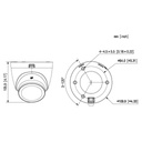 MiniDomo HDCVI 4EN1 2M Iluminación Dual LED40m/IR40m 2.8mm IP67 MIC/Altavoz Quick-to-install