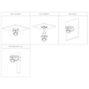 MiniDomo HDCVI 4EN1 5M Iluminación Dual LED40m/IR40m 2.8mm IP67 MIC/Altavoz Quick-to-install