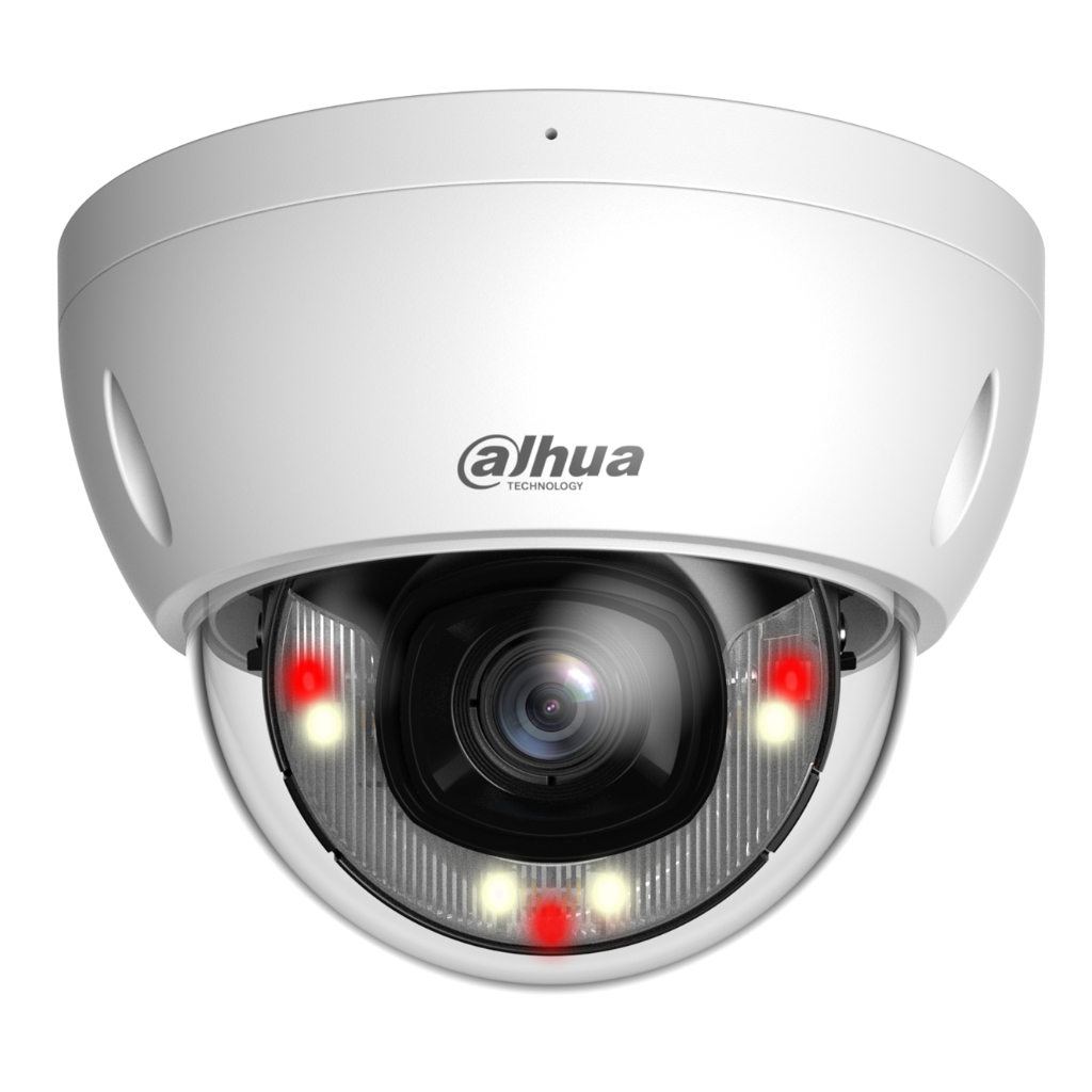 Domo IP H265 4M WDR Iluminación Dual LED30m/IR30m 2.8mm IK10 IP67 PoE SD AI