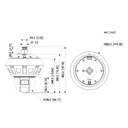 Panorámica 360º 32M Multisensor (8x4M) + Domo PTZ IP 8M H265 IR500m IP66 DC36V AUDIO E/S AI