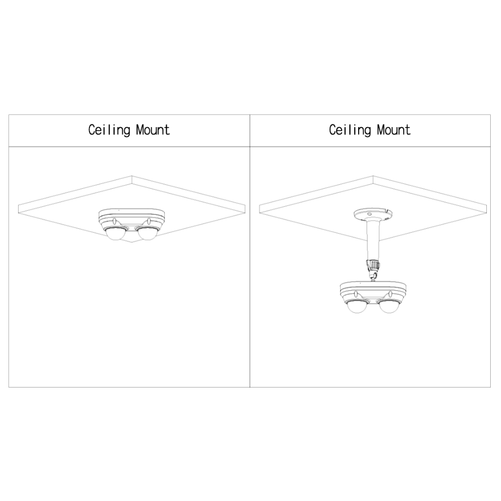 Cámara IP H265 2x4MP Dual-Directional WDR Iluminación Dual LED20m/IR30m 2.8mm IP67 IK10 PoE AUDIO MIC E/S AI