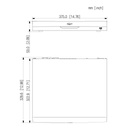 NVR 8ch 448Mbps H265 HDMI 8PoE 2HDD E/S AI