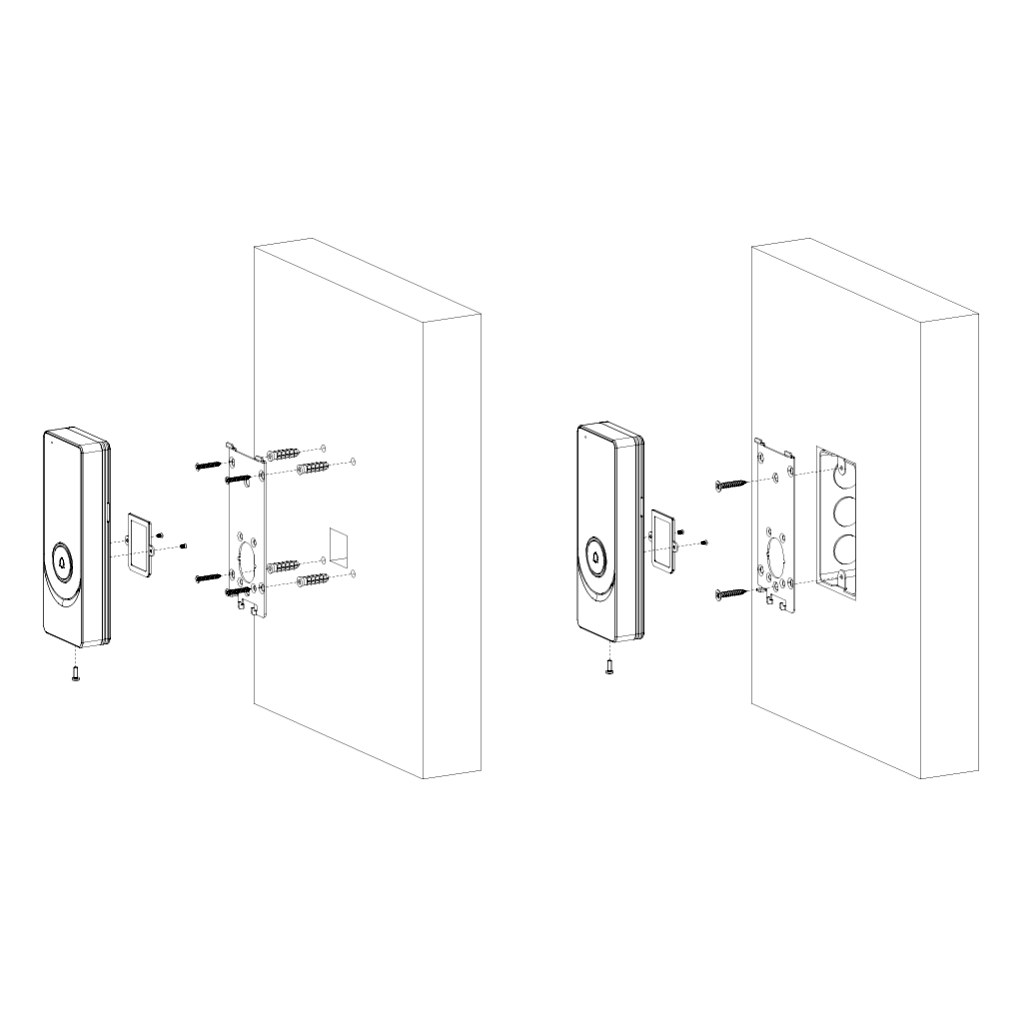 Lector Autónomo con cámara 2MP Dual-Lens Reconocimiento Facial+Tarjeta(13.56MHz/125kHz)+Remoto+QR+Bluetooth IP65