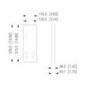 Estación Exterior de Videoportero IP con Cámara 2MP pantalla táctil 8" IP65. Reconocimiento Facial