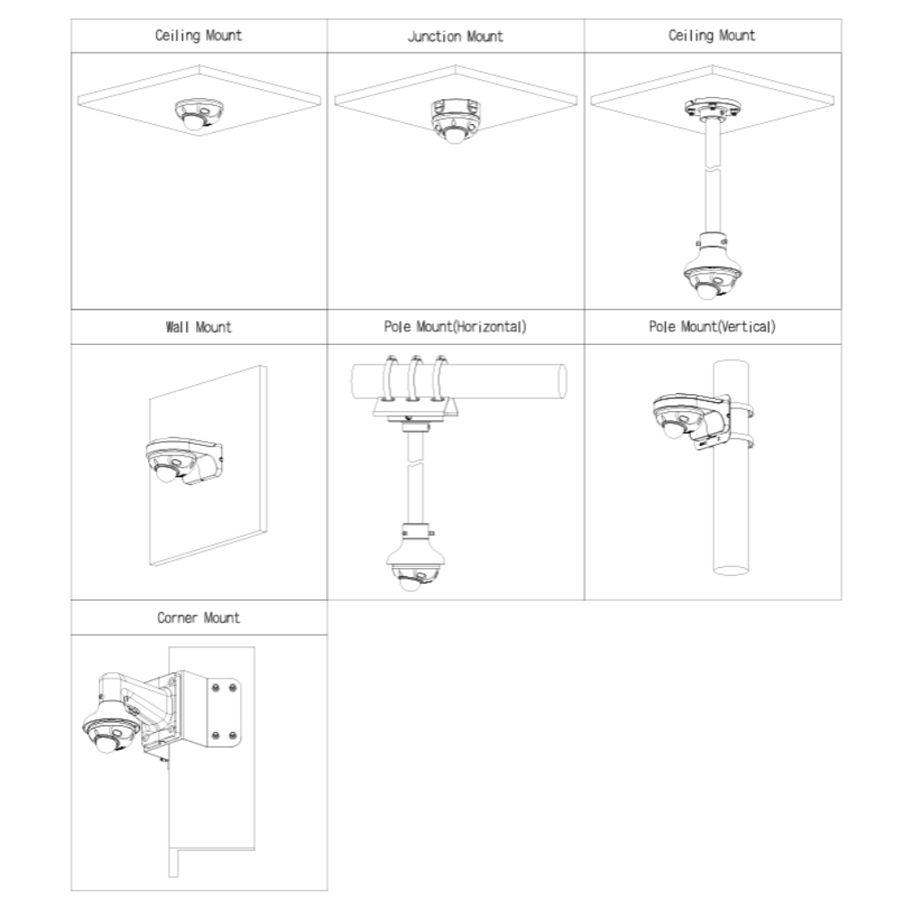 Domo IP H265 6M WDR Iluminación Dual LED30m/IR30m 2.8mm IK10 IP67 PoE MIC AUDIO E/S AI
