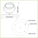 Domo HDCVI 4M DN WDR Starlight+ IR60m 3.7-11mm VFM IP67 AUDIO MIC