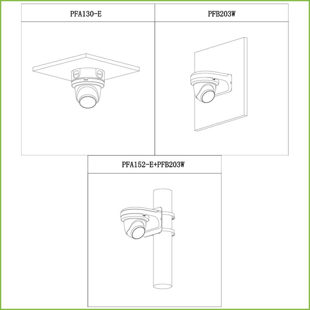 Domo IP H265 2M DN SMART WDR Starlight IVS SMD IR50m 2.8mm IP67 PoE SD MIC AI