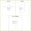 Domo IP H265 2M DN SMART WDR Starlight IVS SMD IR50m 2.8mm IP67 PoE SD MIC AI